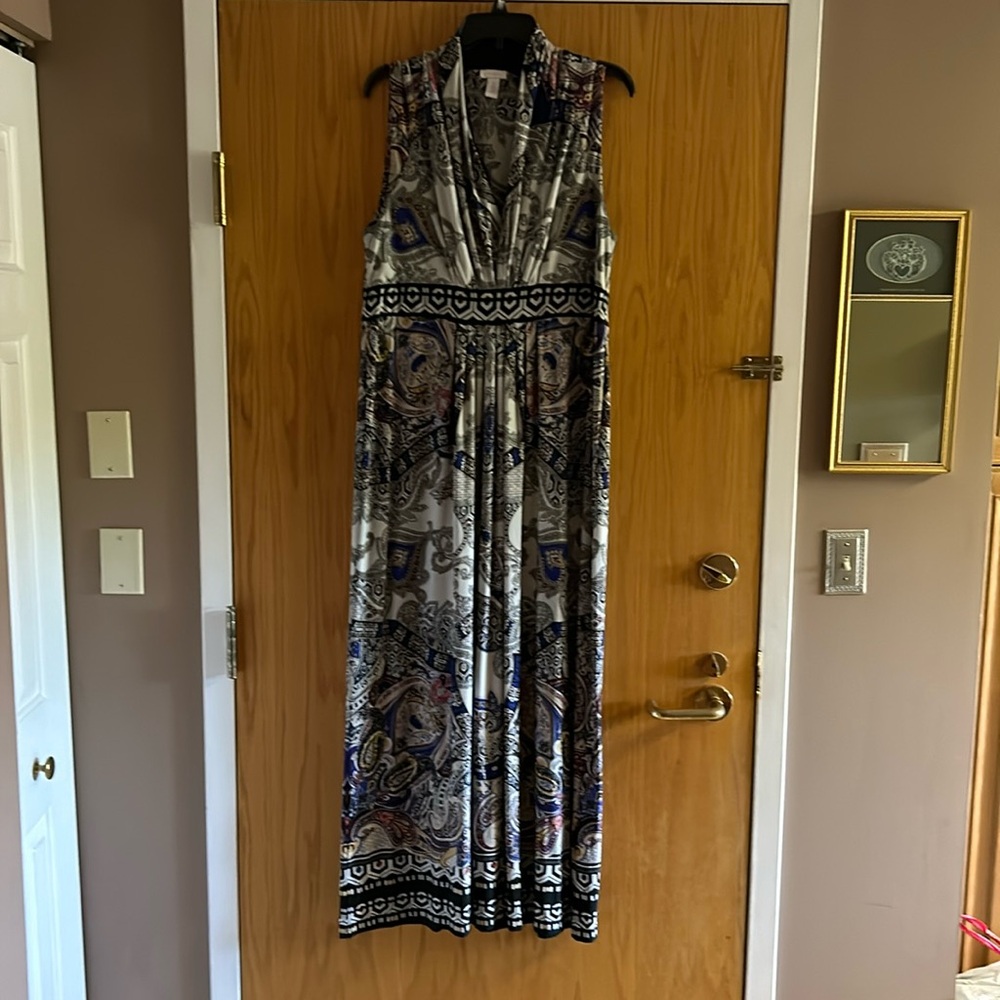 Chicos Maxi Dress.